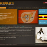 Screenshot der Website: noelaskunst-design.de