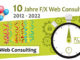 Jubiläum - 10 Jahre F/X Web Consulting