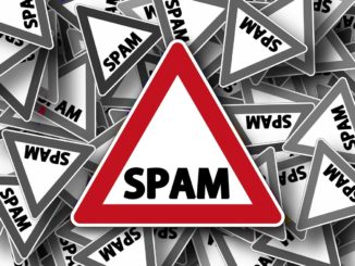 Spam-Stoppschild